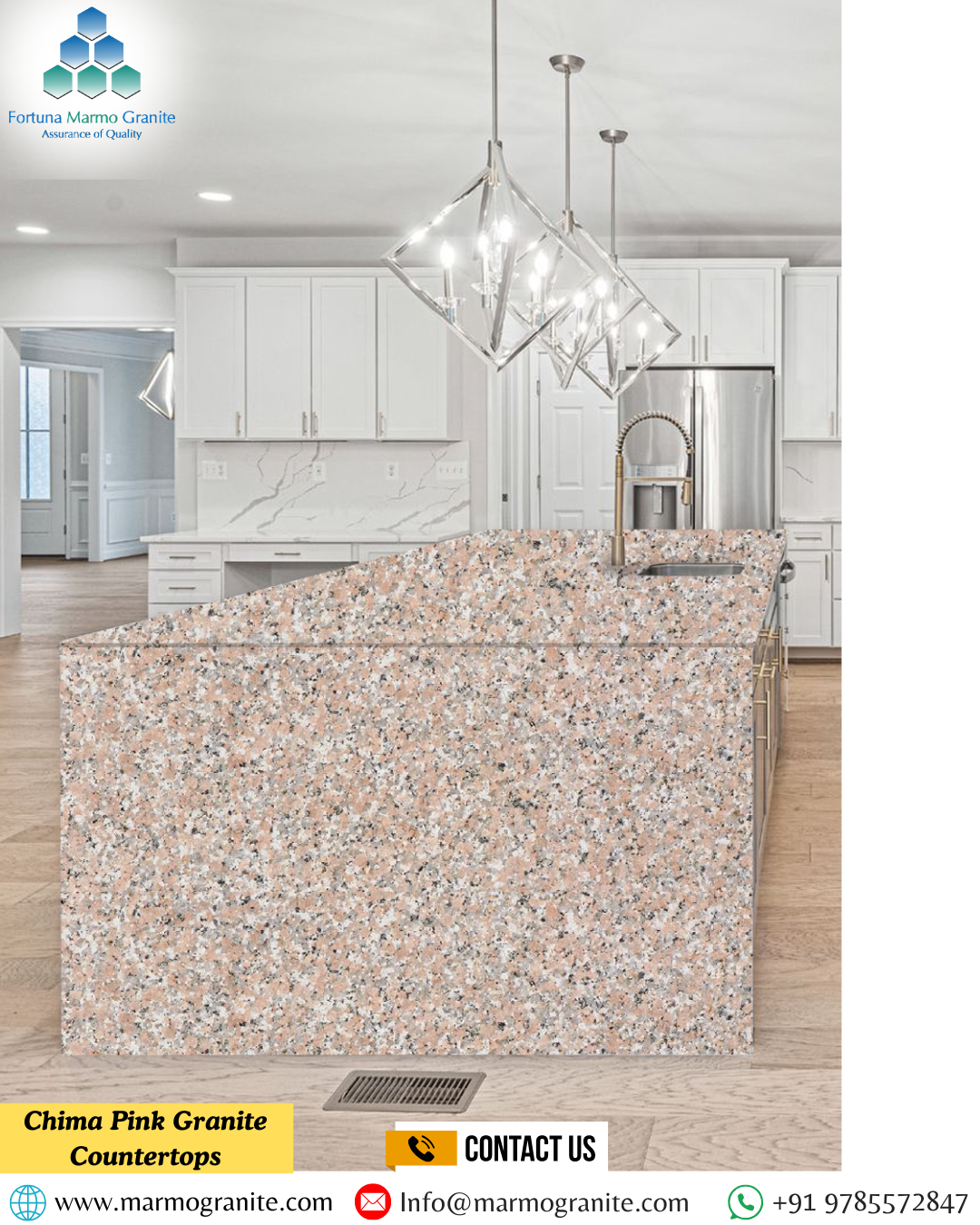 Chima Pink Granite Countertops Chima Pink Granite Countertops