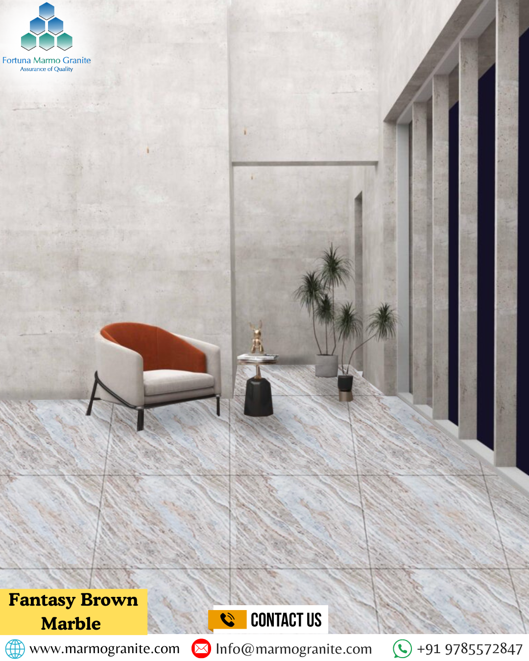 Fantasy Brown Marble 