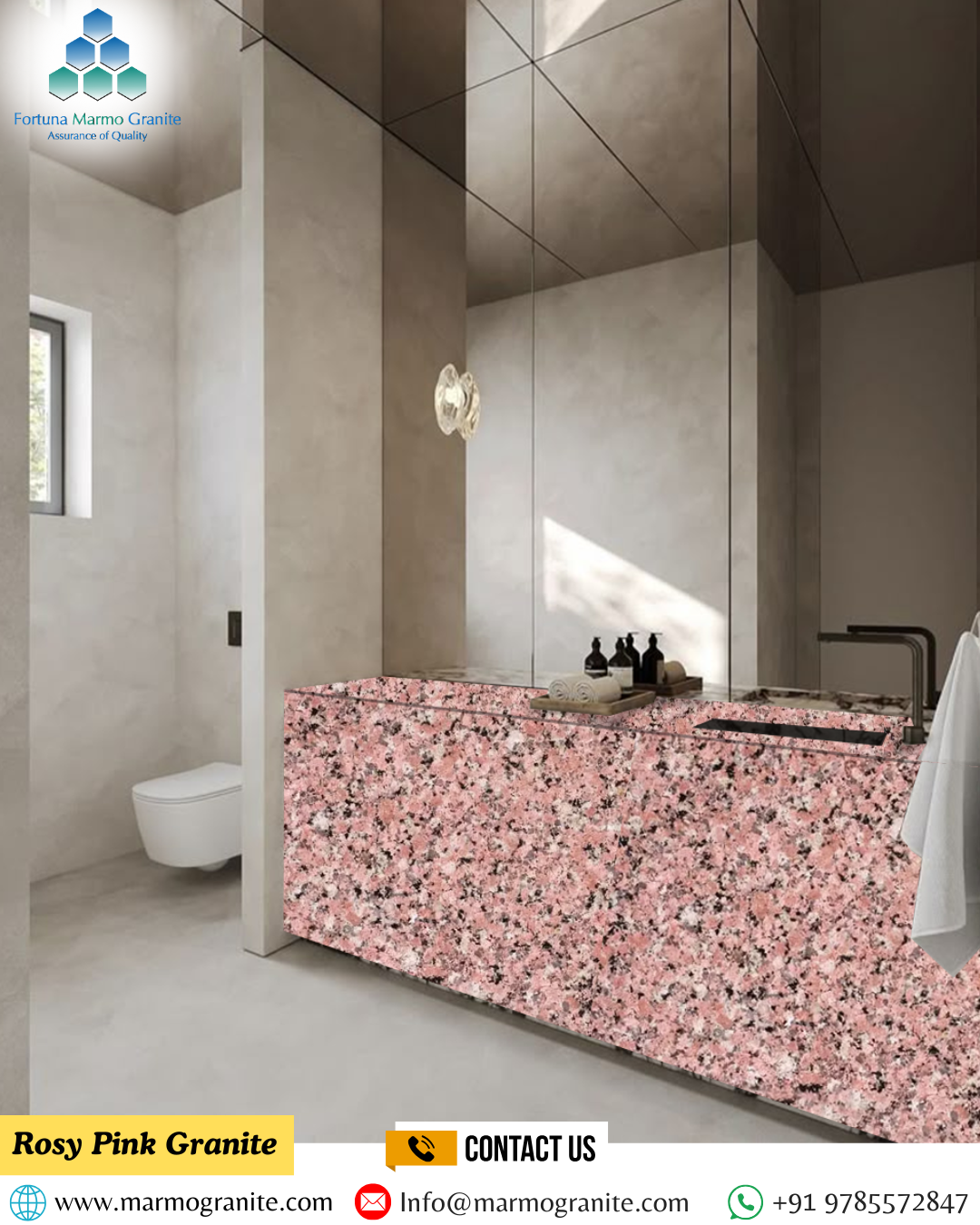 Rosy pink Granite 