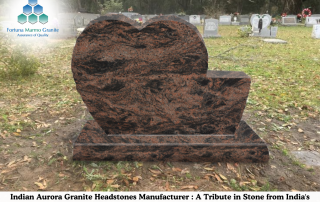 Indian Aurora Granite Headstones Manufacturer : A Tribute in Stone from India's Trusted Supplier