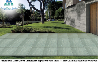 Affordable Lime Green Limestone Supplier From India — The Ultimate Stone for Outdoor Spaces