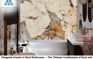 Patagonia Granite in Hotel Bathrooms — The Ultimate Combination of Style and Strength
