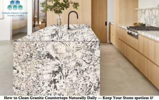 How to Clean Granite Countertops Naturally Daily — Keep Your Stone spotless & Shining