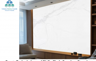 Quartz Backsplashes and Walls: Sleek, Seamless, Stunning