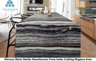 Mercury Black Marble Manufacturer From India: Crafting Elegance from Stone