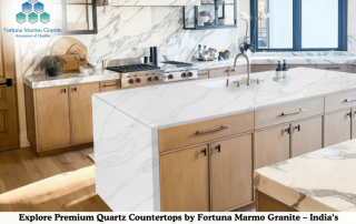 Explore Premium Quartz Countertops by Fortuna Marmo Granite – India’s Trusted Supplier