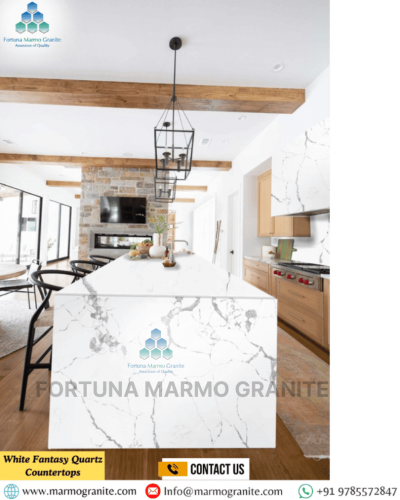Fantasy White Quartz Countertops