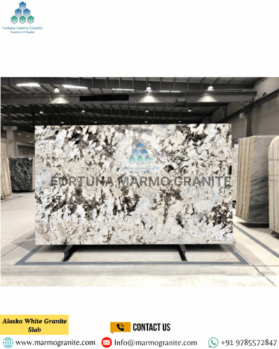 Alaska White Granite Slab 