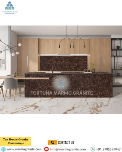 Tan Brown Granite Countertops