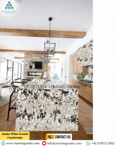 Alaska White Granite Countertops