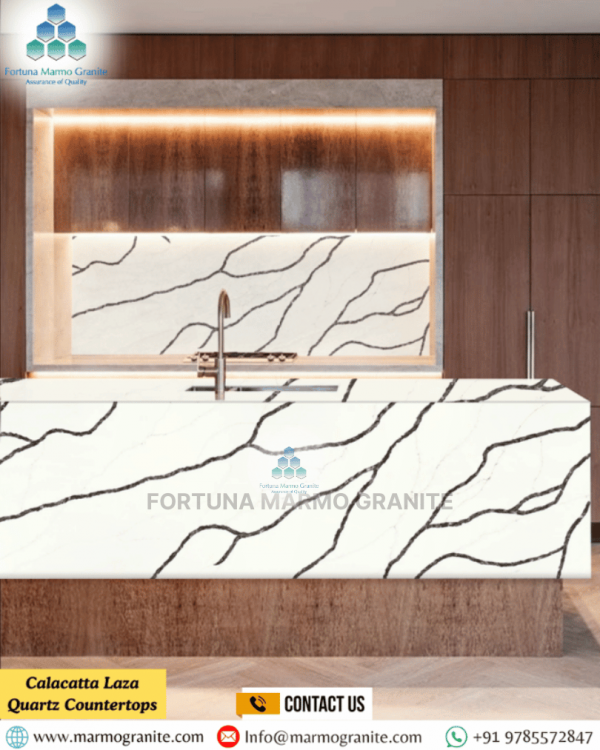Calacatta Laza Quartz Countertops Calacatta Laza Quartz Countertops