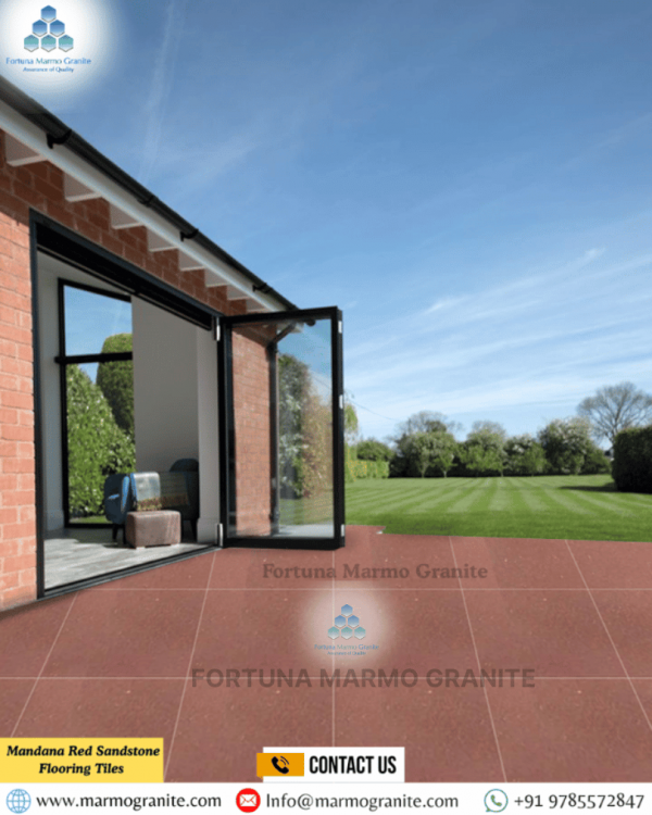 Mandana Red Sandstone Flooring Tiles Mandana Red Sandstone Flooring Tiles