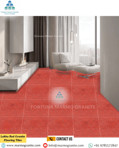 Lakha Red Granite Flooring Tiles