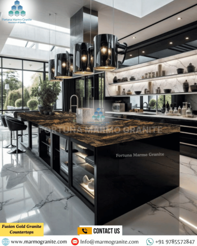 Fusion Gold Granite Countertops