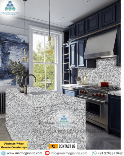 Platinum White Granite Countertops