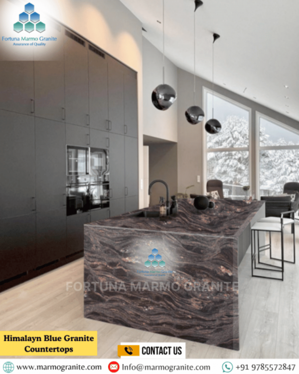 Himalayn Blue Granite Countertops