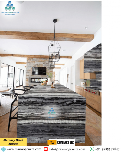 Mercury Black Marble