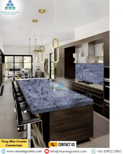 Vizag Blue Granite Countertops Vizag Blue Granite Countertops