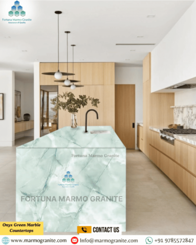 Onyx Green Marble Countertops