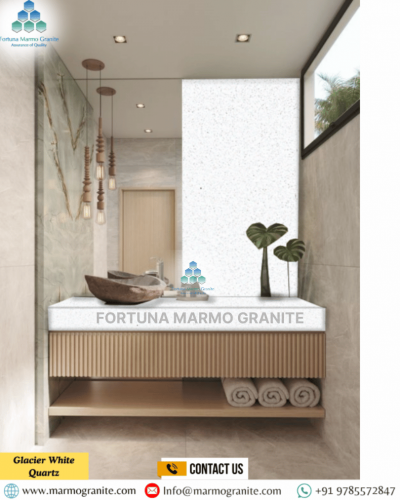 Glacier White Quartz