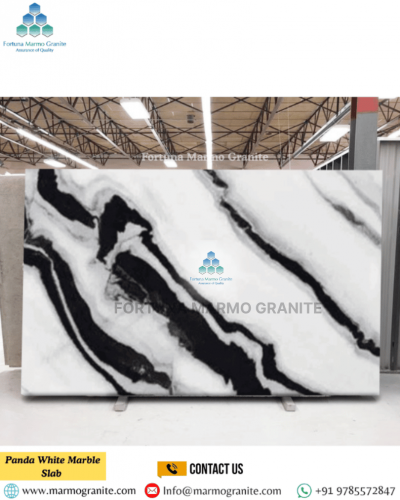Panda White Marble Slab