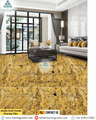 Alaska Gold Granite Flooring Tiles