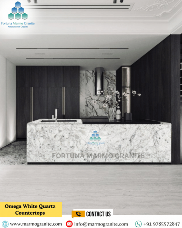Omega White Quartz Countertops Omega White Quartz Countertops