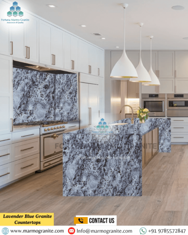 Lavender Blue Granite Countertops