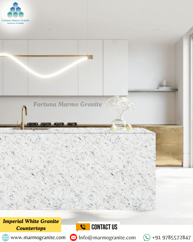 Imperial White Granite Countertops