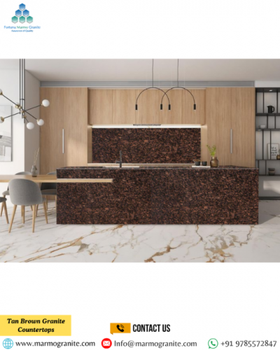 Tan Brown Granite Countertops