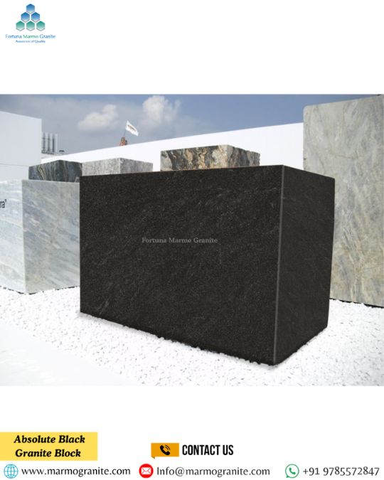 Absolute Black Granite Block 