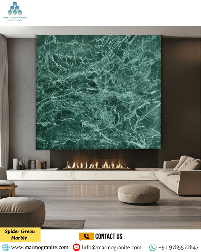 Spider Green Marble 