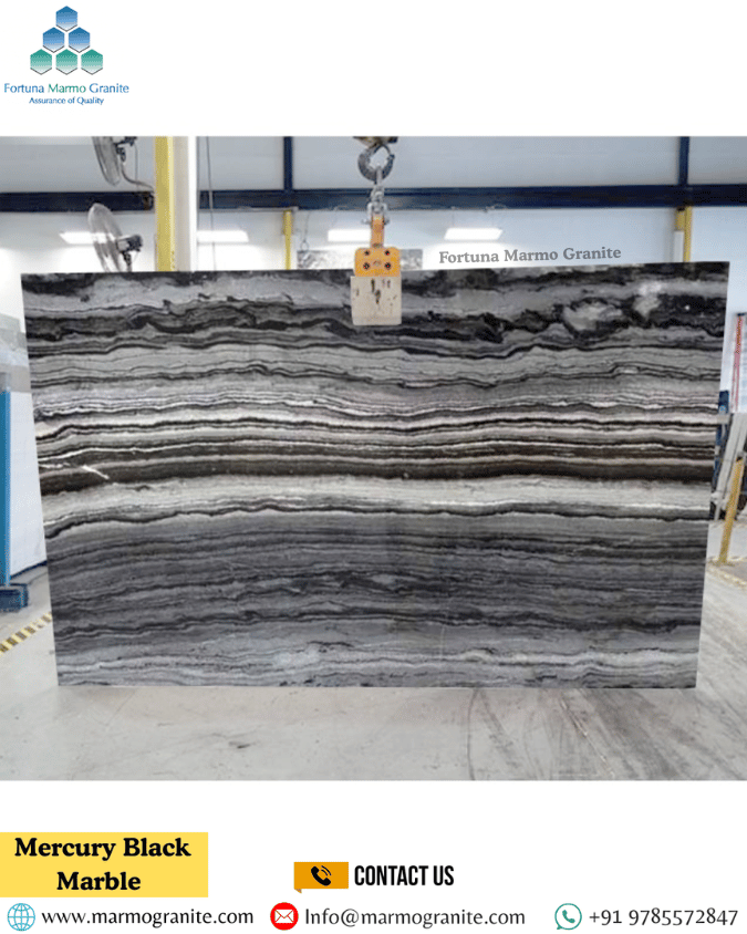 Mercury Black Marble