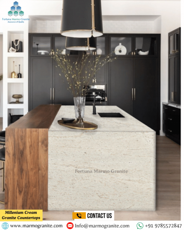 Millenium Cream Granite Countertops Millenium Cream Granite Countertops