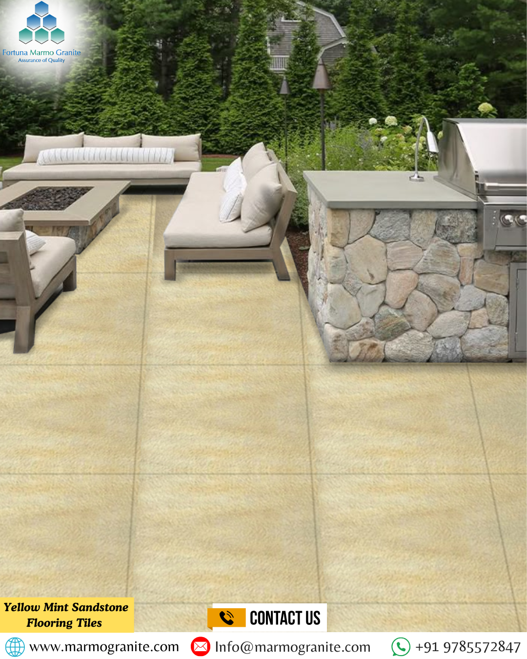 Yellow Mint Sandstone Flooring Tiles Yellow Mint Sandstone Flooring Tiles