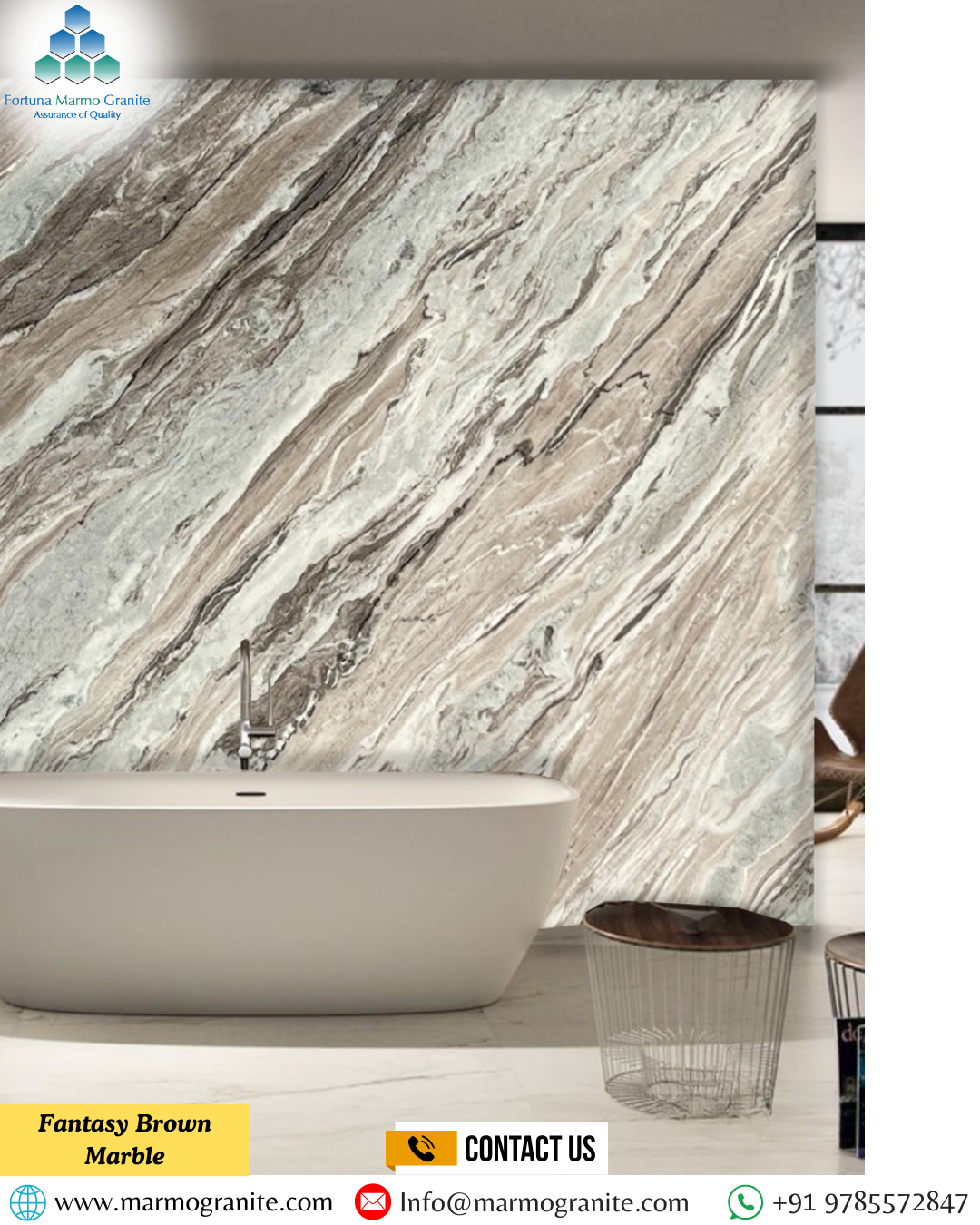 Fantasy Brown Marble