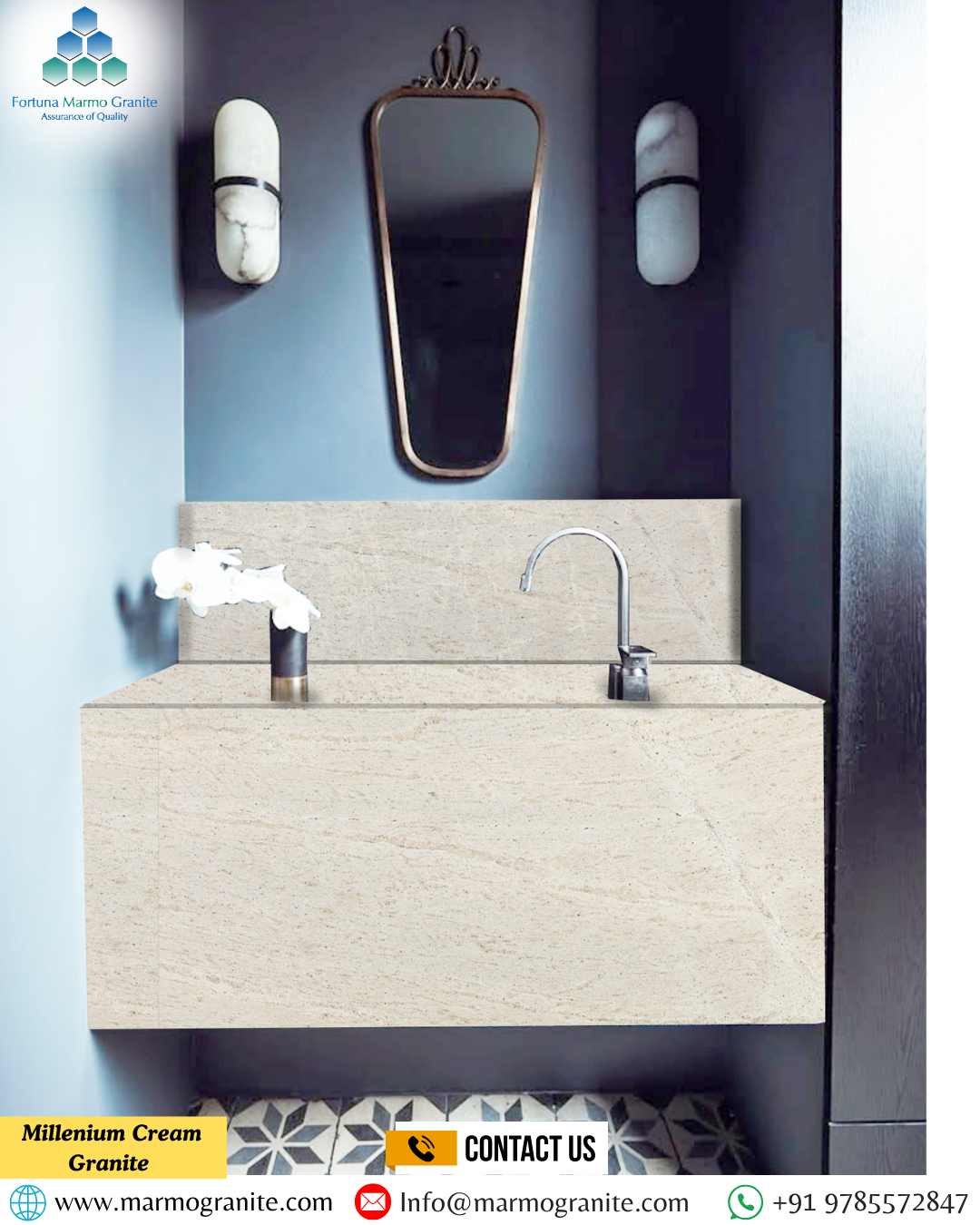 Millenium Cream Granite Millenium Cream Granite