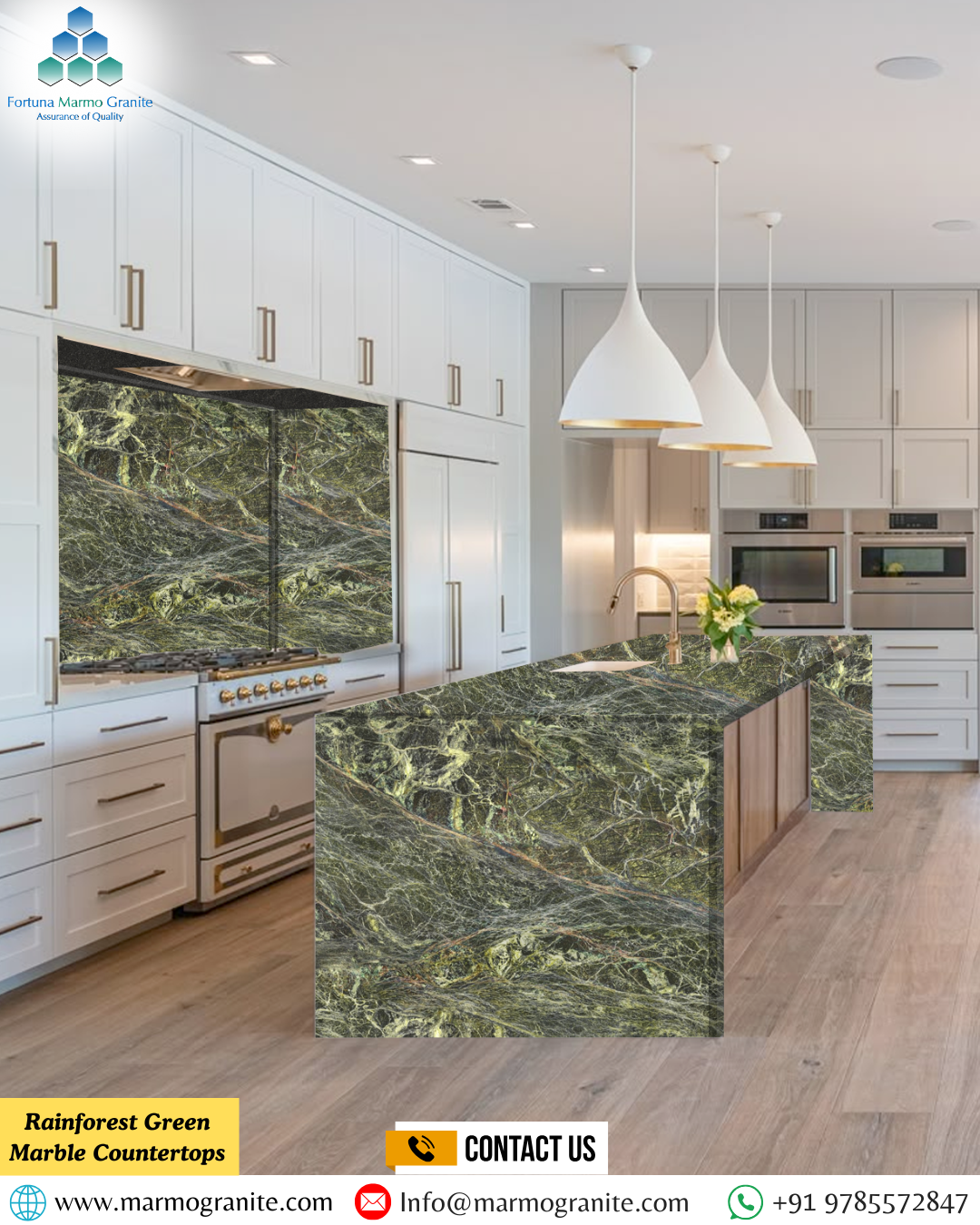 Rainforest Green Marble Countertops Rainforest Green Marble Countertops