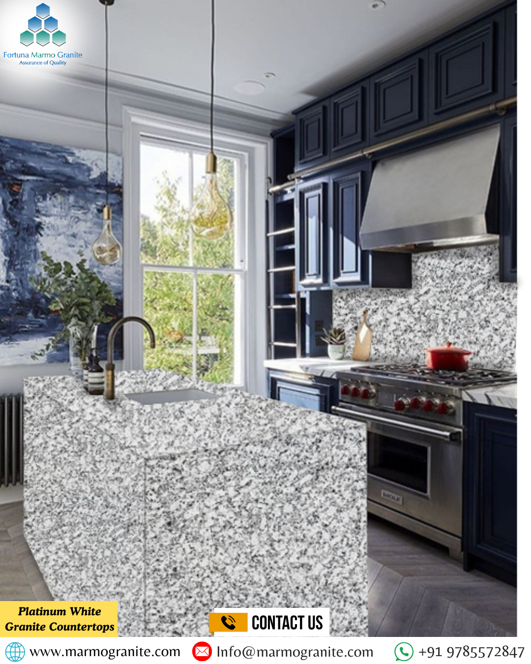 Platinum White Granite Countertops Platinum White Granite Countertops