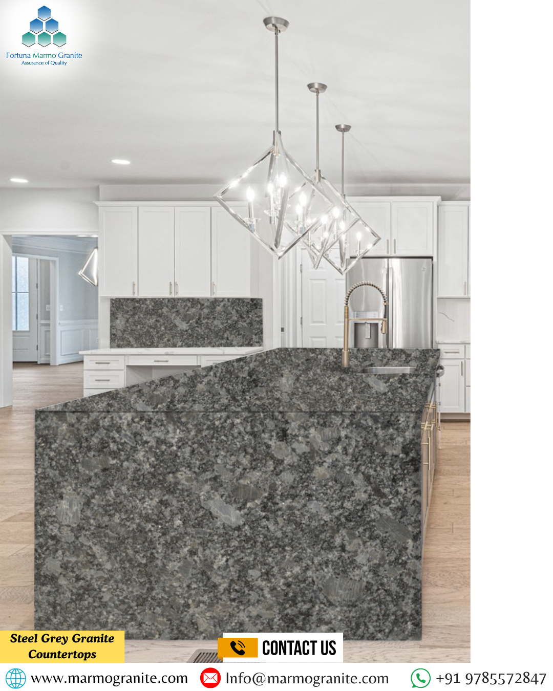Steel Grey Granite Countertops Steel Grey Granite Countertops