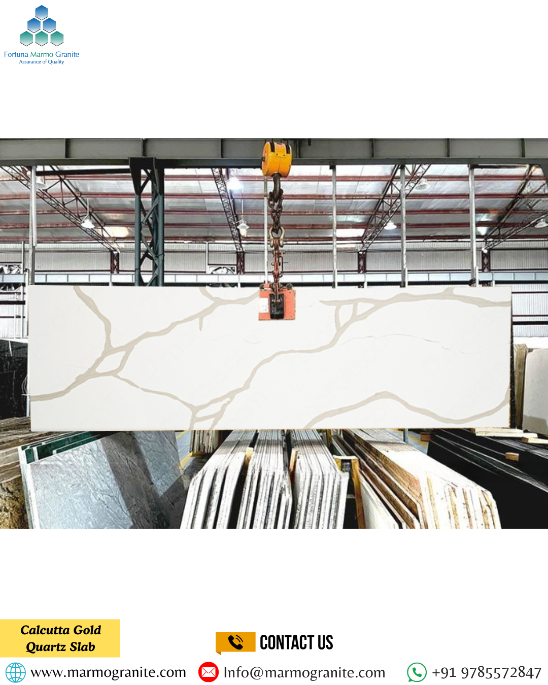 Calcutta Gold Quartz Slab Calcutta Gold Quartz Slab