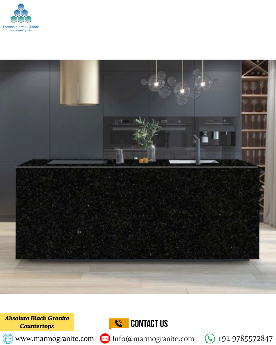 Absolute Black Granite Countertops Absolute Black Granite Countertops