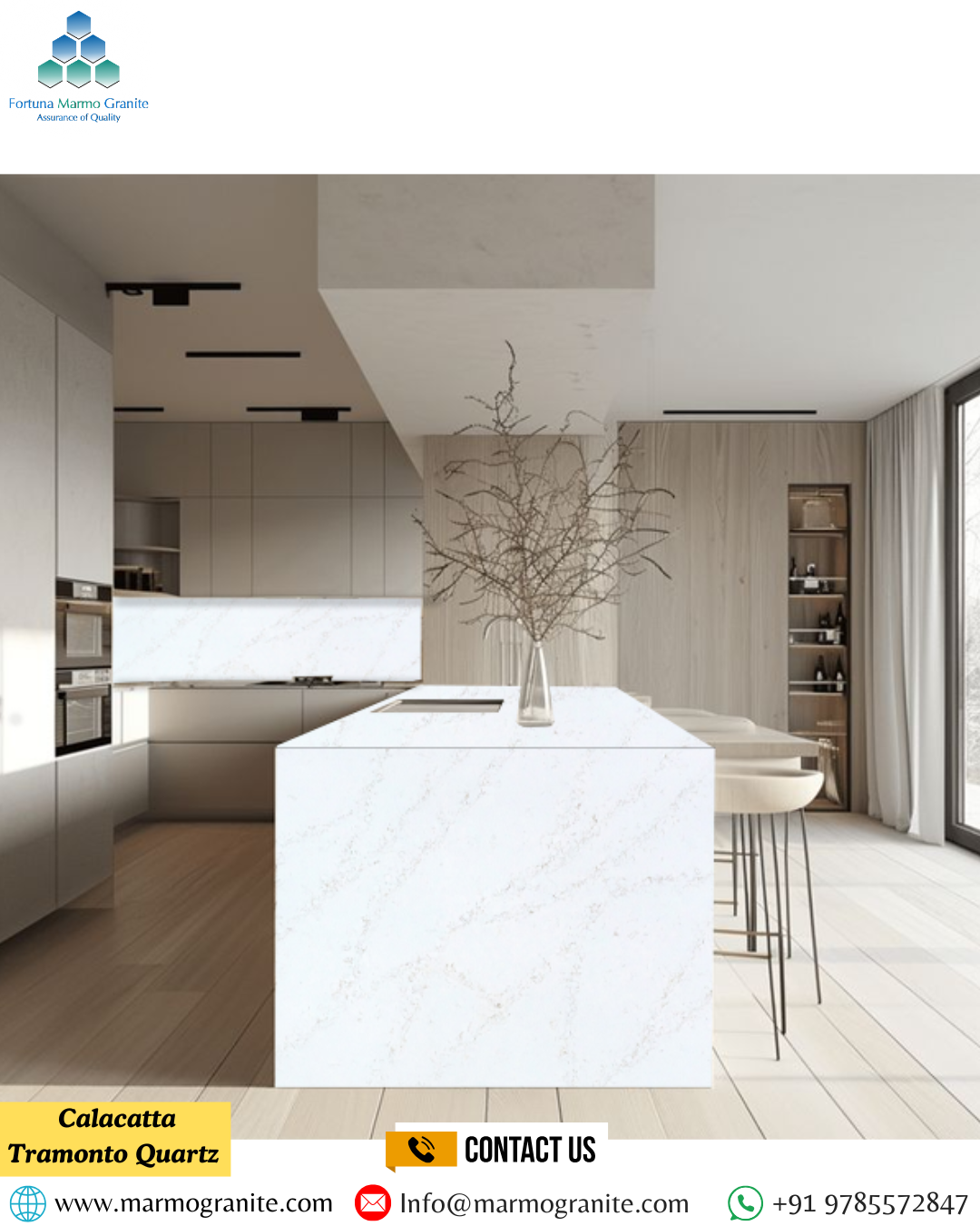 Calacatta Tramonto Quartz Calacatta Tramonto Quartz