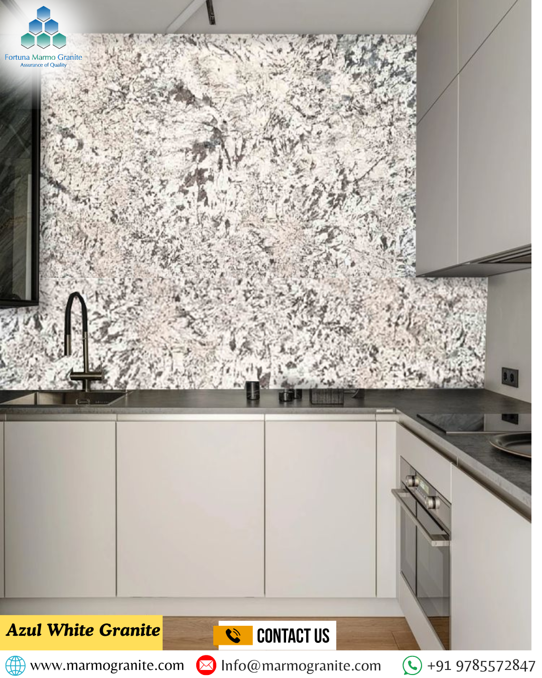 Azul White Granite