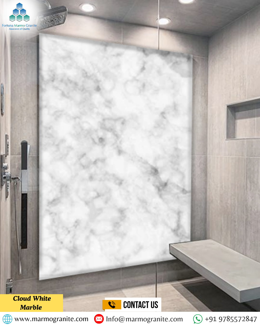 Cloud White Marble Cloud White Marble