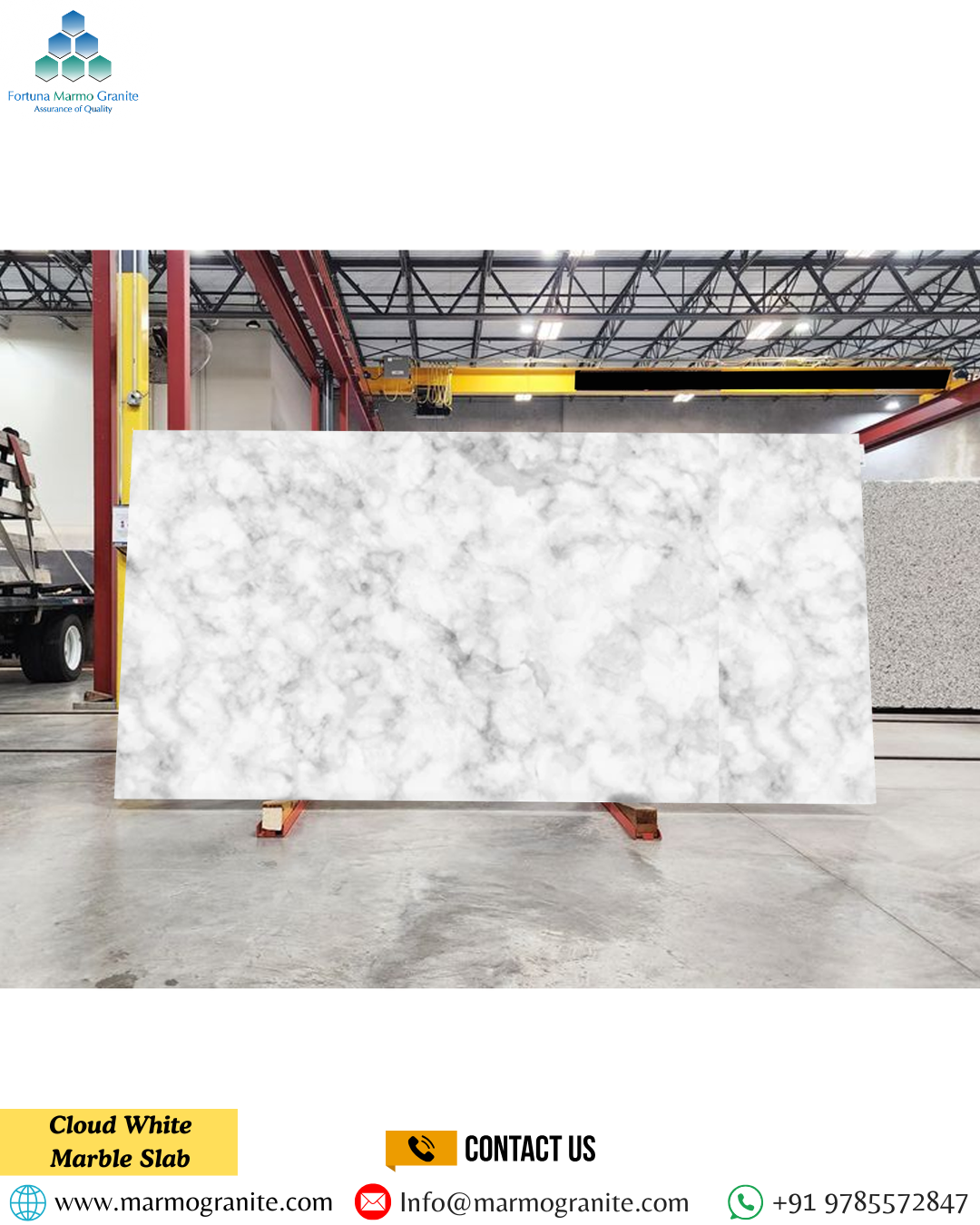 Cloud White Marble Slab Cloud White Marble Slab