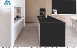 Black Granite Countertops: Best Cabinet Color Combinations for 2025