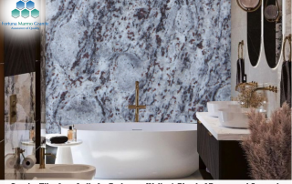 Granite Tiles from India for Bathroom Walls: A Blend of Beauty and Strength