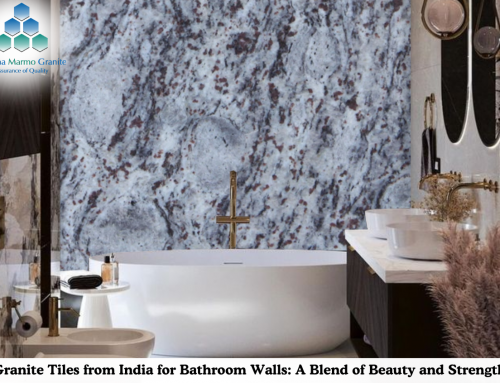 Granite Tiles from India for Bathroom Walls: A Blend of Beauty and Strength