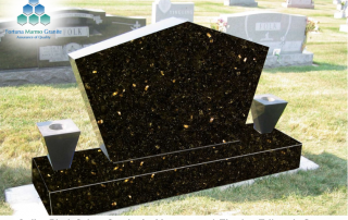 Indian Black Galaxy Granite for Monuments: A Timeless Tribute in Stone